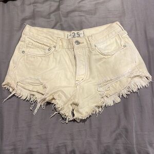 Free People Jean Shorts
